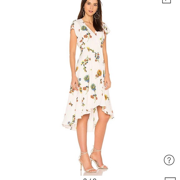 Free People Ivory Combo Poppy Dress NWT SZ SM - Picture 3 of 4